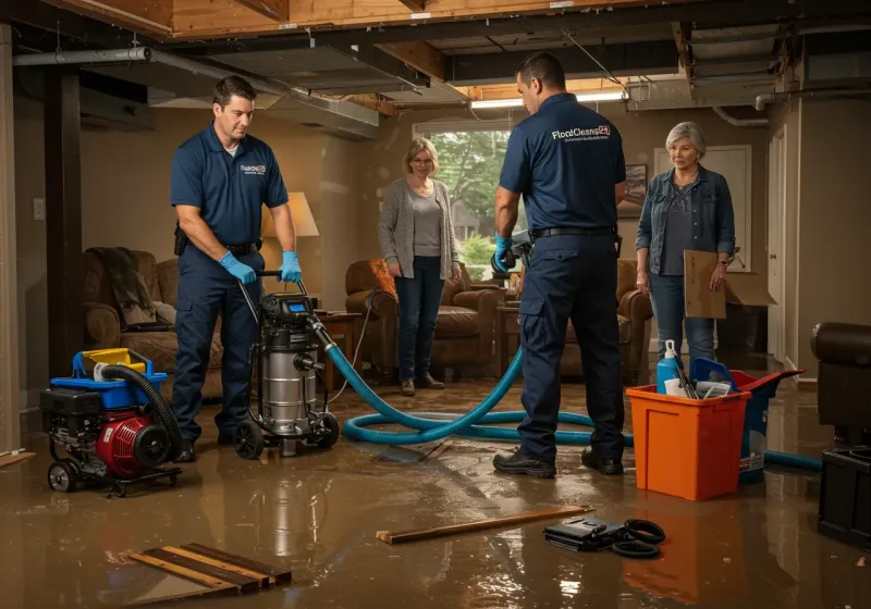 Basement Water Extraction and Removal Techniques process in Stowell, TX